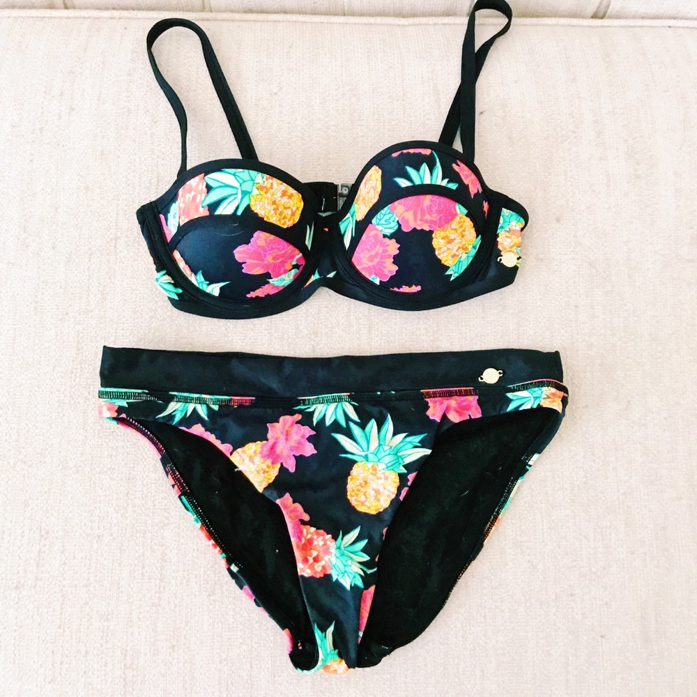SUNSEEKER Peony and Pineapple Bikini